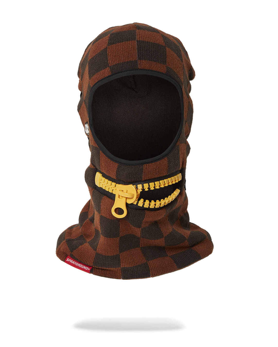 SPRAYGROUND® SKI MASK GOLD ZIPPER MOUTH SKI MASK