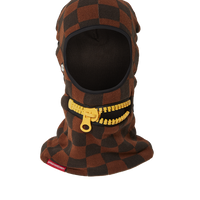 SPRAYGROUND® SKI MASK GOLD ZIPPER MOUTH SKI MASK
