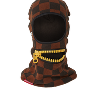SPRAYGROUND® SKI MASK GOLD ZIPPER MOUTH SKI MASK