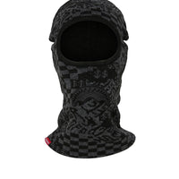 SPRAYGROUND® SKI MASK KNIT BLACK WARP CHECK SKI MASK