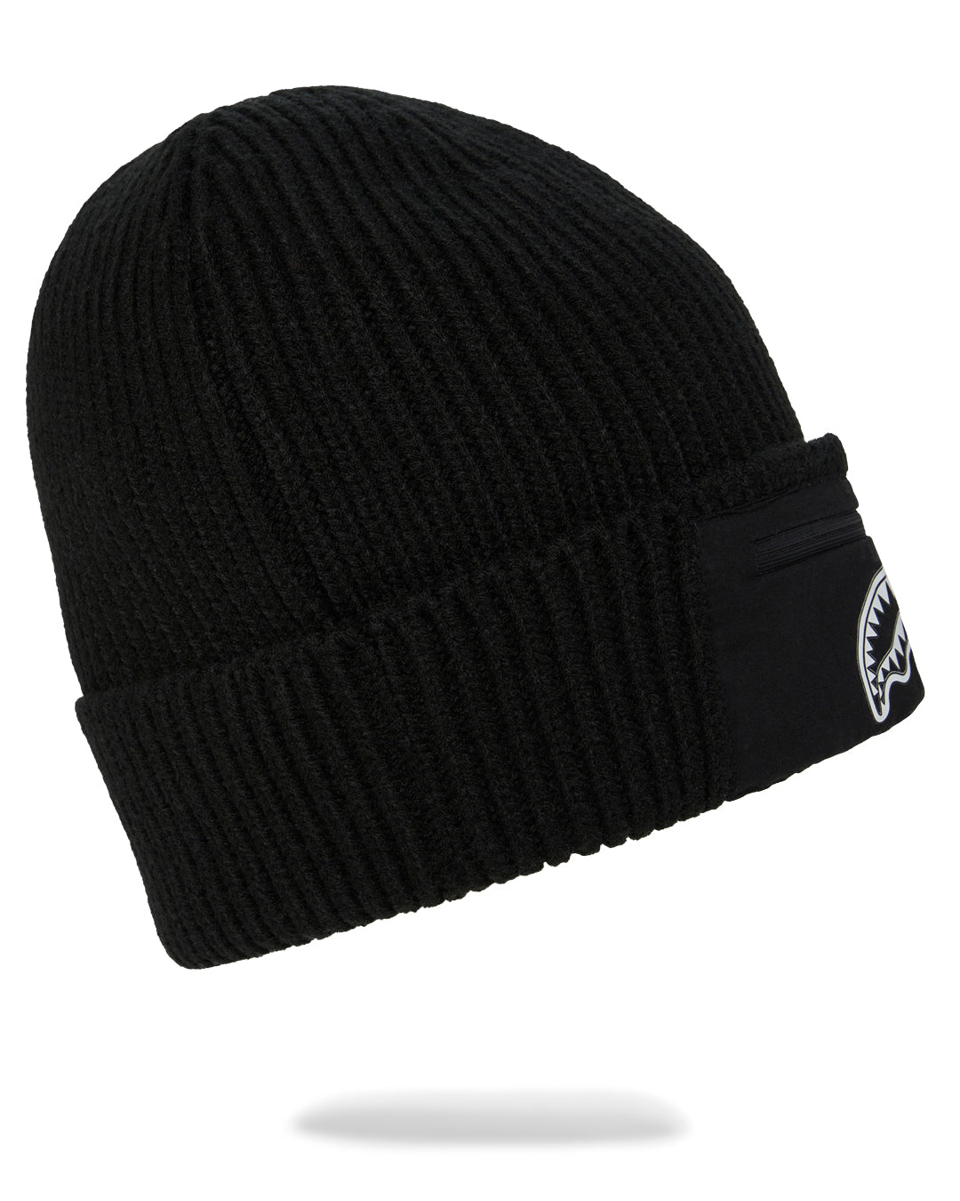SPRAYGROUND® HAT BLACK POCKET BEANIE