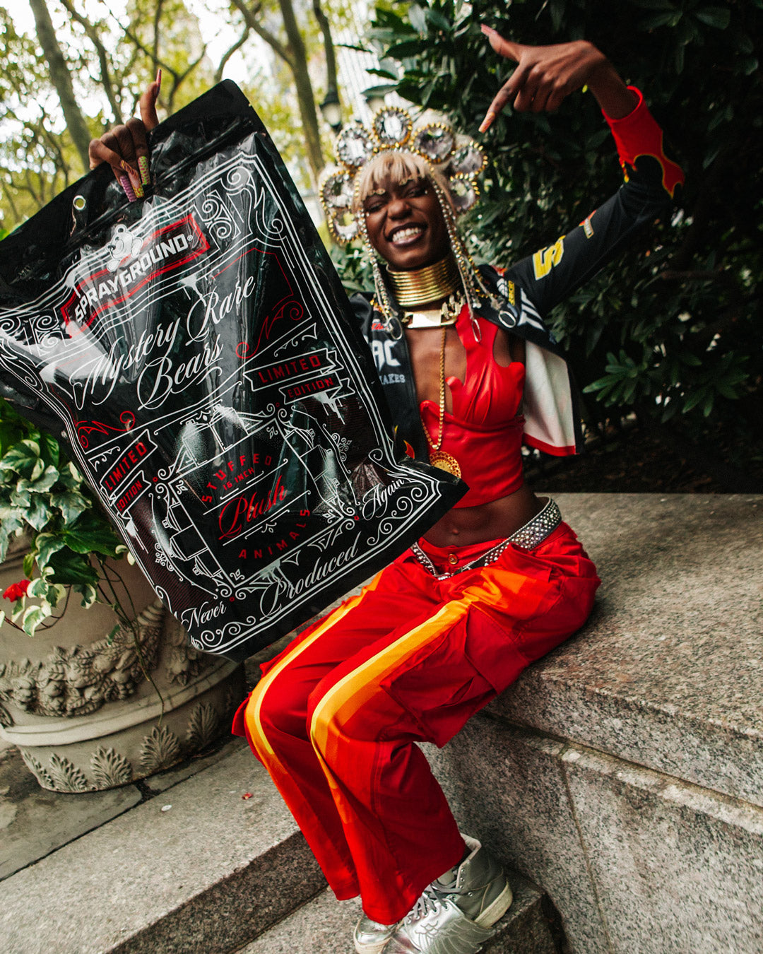 SPRAYGROUND® PLUSH TOY MYSTERY BEAR PLUSH TOY