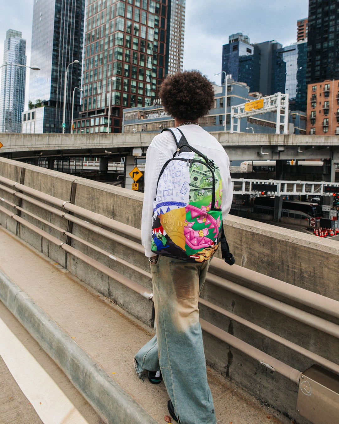 SPRAYGROUND® BACKPACK MEAN MONEY COLLAGE BACKPACK