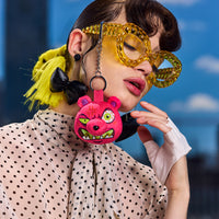 SPRAYGROUND® KEYCHAIN MONSTER BEAR HEAD KEYCHAIN
