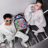 SPRAYGROUND® BACKPACK PUNK STICKER SHARK BACKPACK