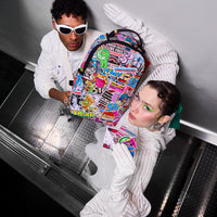 SPRAYGROUND® BACKPACK PUNK STICKER SHARK BACKPACK