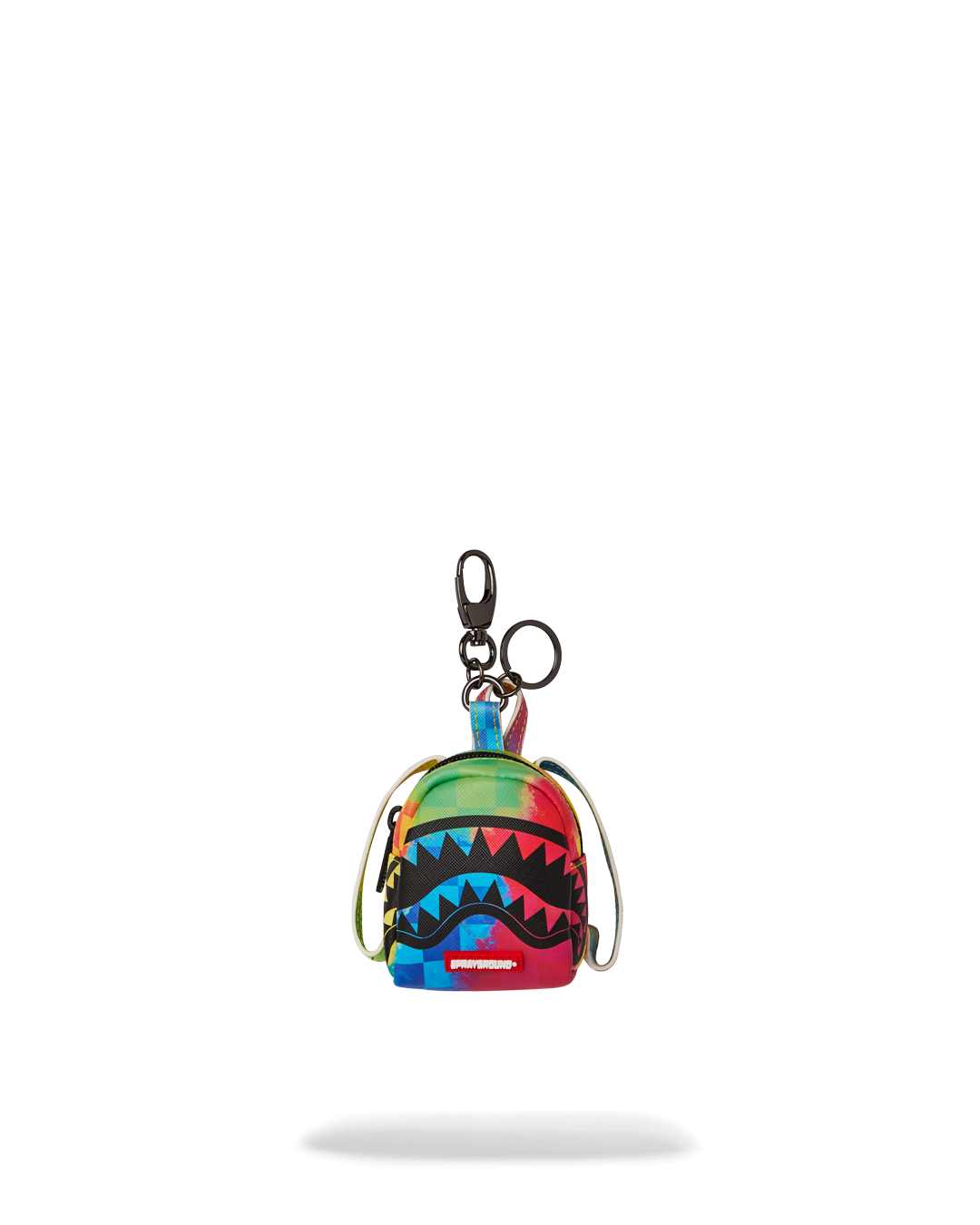 SPRAYGROUND® KEYCHAIN VIVID LIVID AND SPLIVID BACKPACK KEYCHAIN