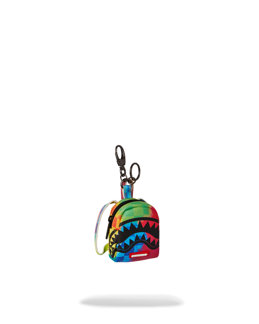 SPRAYGROUND® KEYCHAIN VIVID LIVID AND SPLIVID BACKPACK KEYCHAIN