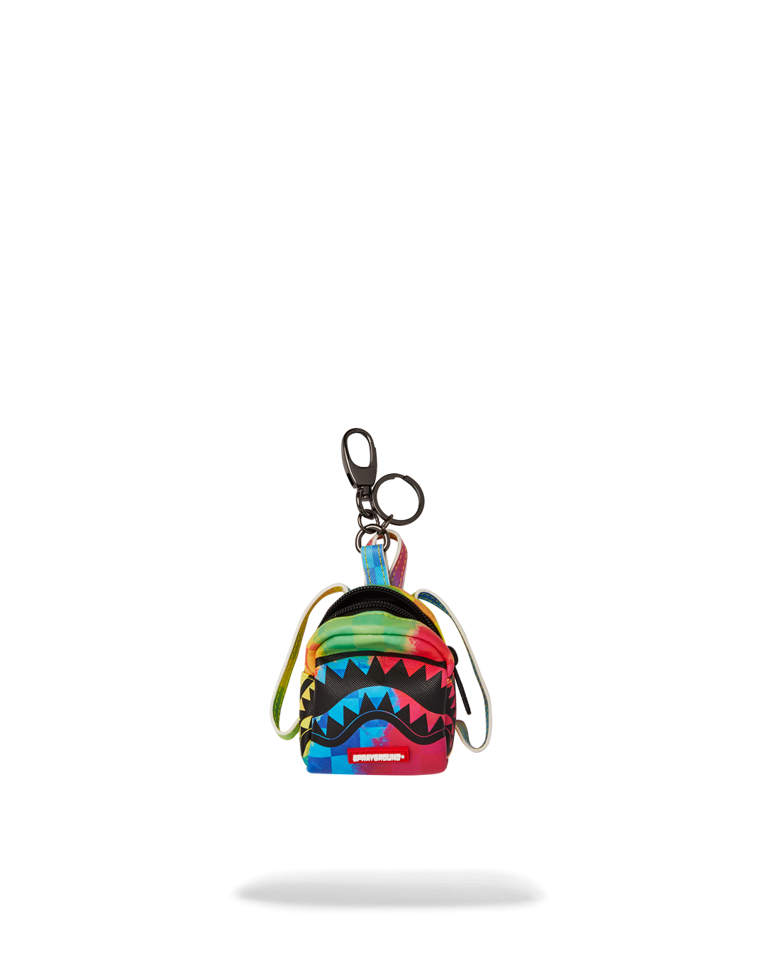 SPRAYGROUND® KEYCHAIN VIVID LIVID AND SPLIVID BACKPACK KEYCHAIN