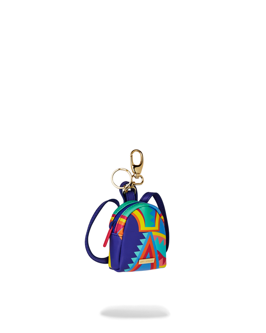 SPRAYGROUND® KEYCHAIN I'M ON VACATION ON MY YACHT BACKPACK KEYCHAIN