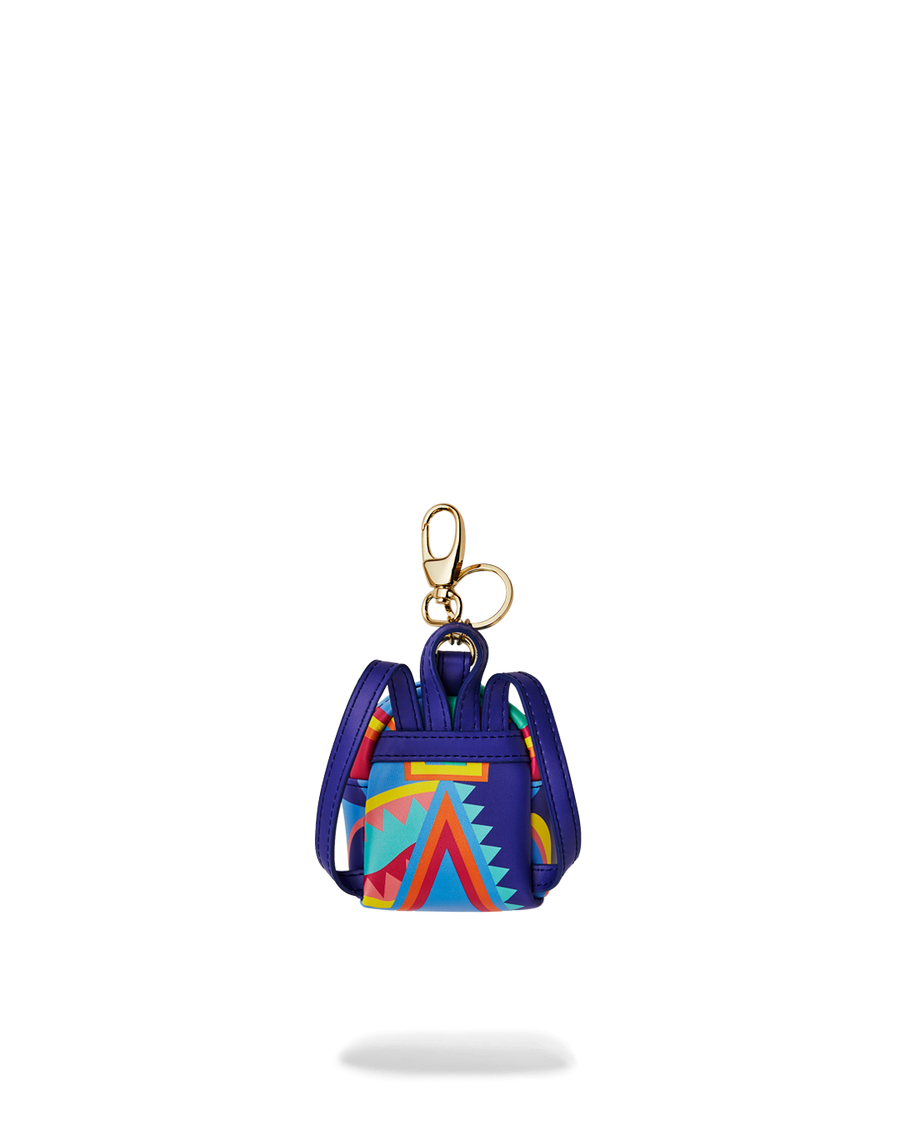 SPRAYGROUND® KEYCHAIN I'M ON VACATION ON MY YACHT BACKPACK KEYCHAIN
