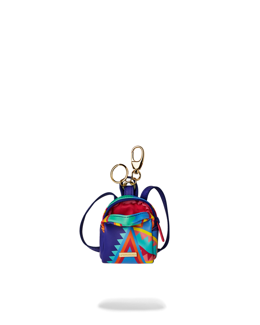 SPRAYGROUND® KEYCHAIN I'M ON VACATION ON MY YACHT BACKPACK KEYCHAIN