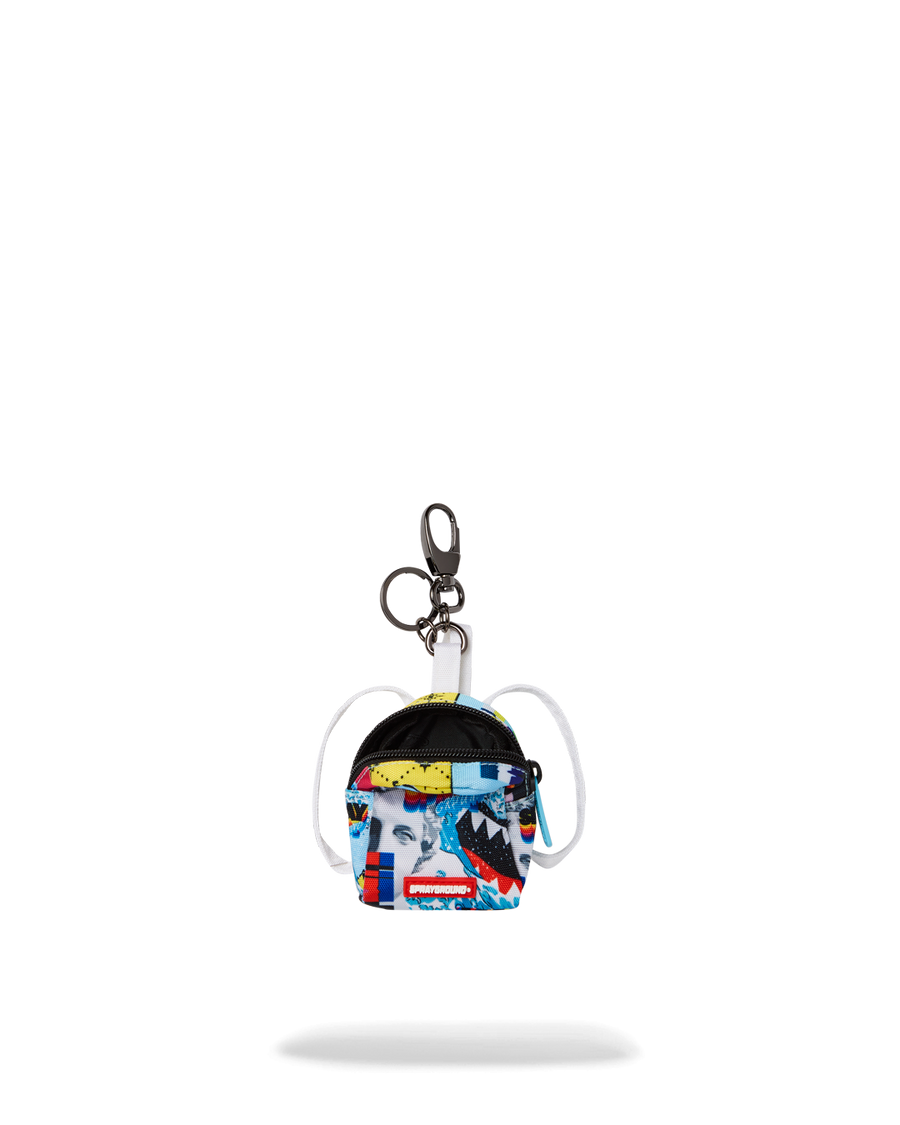SPRAYGROUND® KEYCHAIN COLLAGE OF RANDOM BACKPACK KEYCHAIN