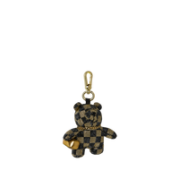 SPRAYGROUND® KEYCHAIN GOLD AND DANGEROUS BEAR CUB KEYCHAIN
