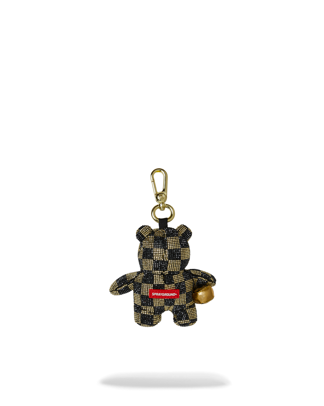 SPRAYGROUND® KEYCHAIN GOLD AND DANGEROUS BEAR CUB KEYCHAIN