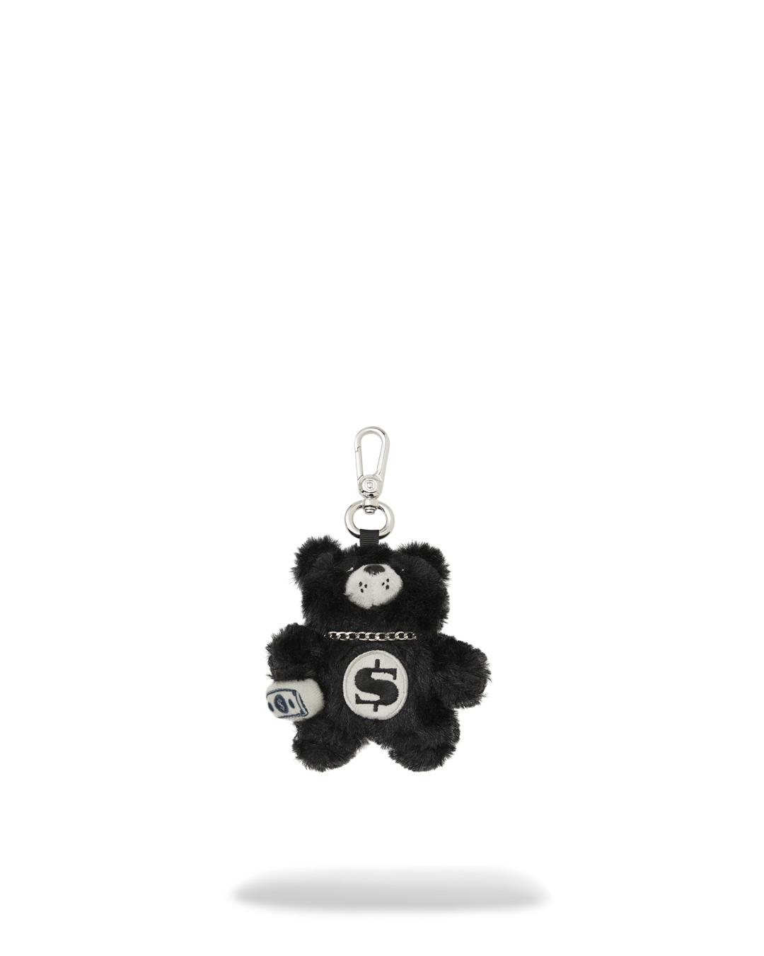 SPRAYGROUND® KEYCHAIN FUR CRAY BLACK BEAR CUB KEYCHAIN