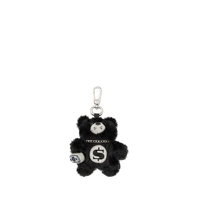 SPRAYGROUND® KEYCHAIN FUR CRAY BLACK BEAR CUB KEYCHAIN