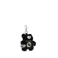 SPRAYGROUND® KEYCHAIN FUR CRAY BLACK BEAR CUB KEYCHAIN