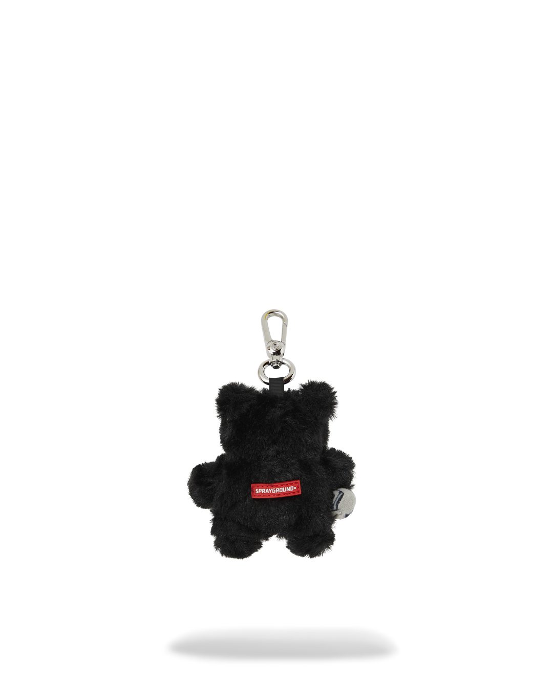 SPRAYGROUND® KEYCHAIN FUR CRAY BLACK BEAR CUB KEYCHAIN