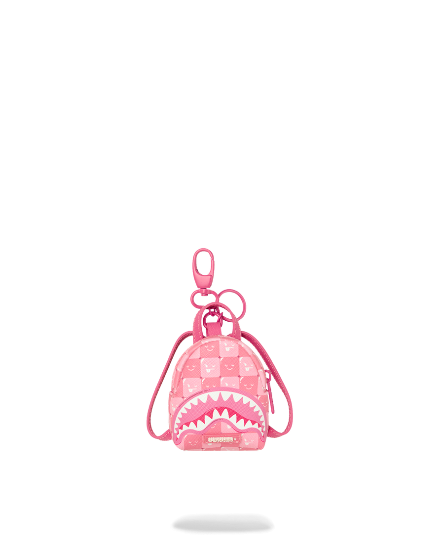 Sprayground Shinobi Sharks In Paris (Pink) Backpack Keychain
