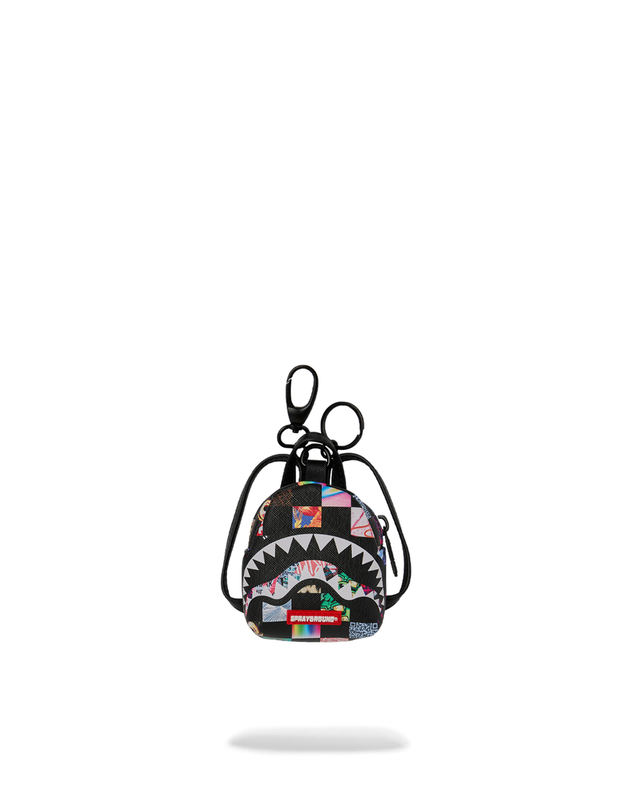 Sprayground Sharkverse Universe Backpack Keychain