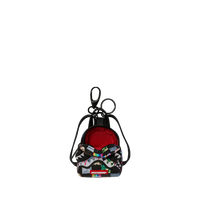 SPRAYGROUND® KEYCHAIN CRAZY CHECK BACKPACK KEYCHAIN