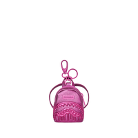 SPRAYGROUND® KEYCHAIN METALLIC PINK METALLIC DRIP BACKPACK KEYCHAIN