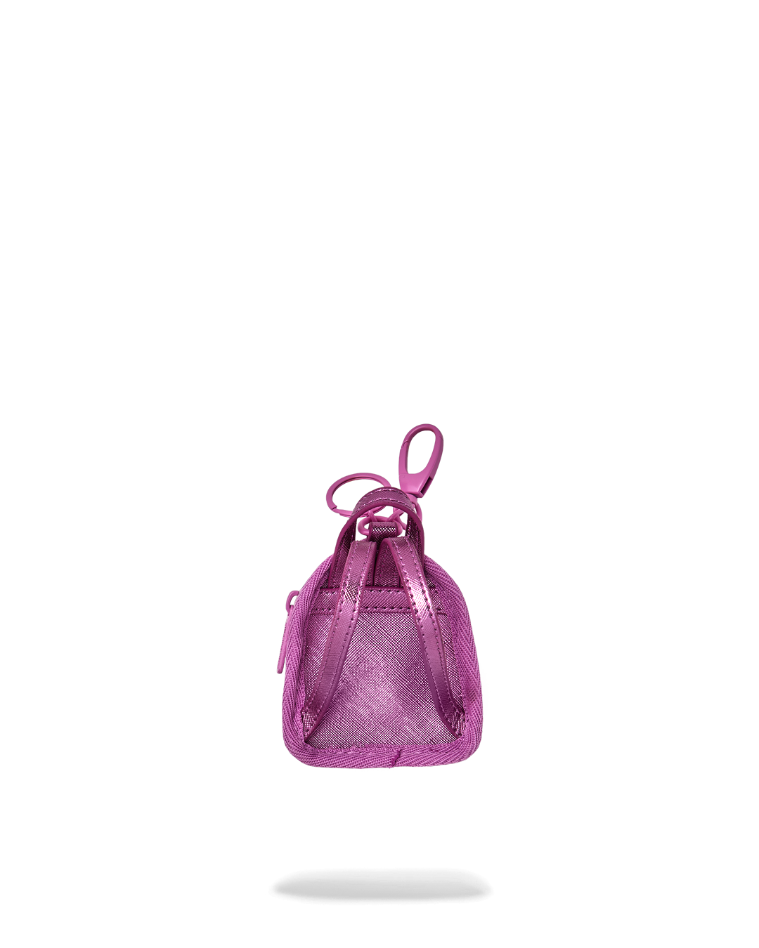SPRAYGROUND® KEYCHAIN METALLIC PINK METALLIC DRIP BACKPACK KEYCHAIN