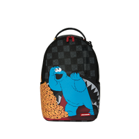SESAME STREET COOKIE MONSTER STACK EM HIGH MINI DLX BACKPACK