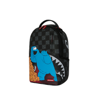SESAME STREET COOKIE MONSTER STACK EM HIGH MINI DLX BACKPACK