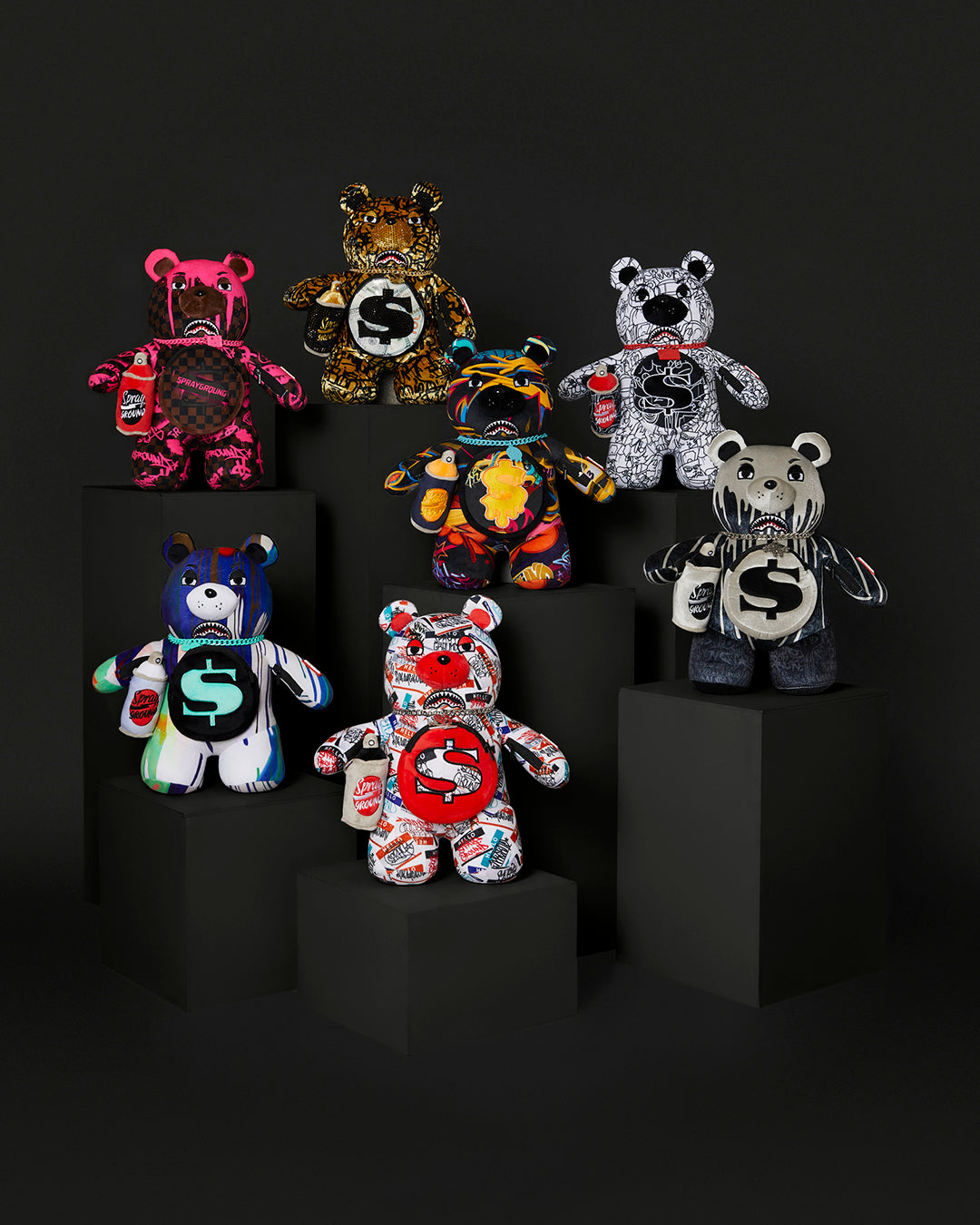 SPRAYGROUND® PLUSH TOY MYSTERY BEAR PLUSH TOY