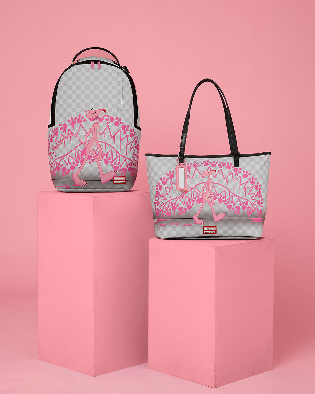 SPRAYGROUND® Custom Bundle PINK PANTHER PAWPRINTS BUNDLE (2 PCS)