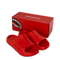 SPRAYGROUND® FOOTWEAR SHARKSLIDE: RED