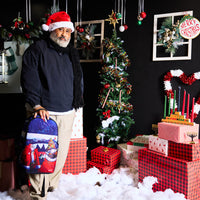 SPRAYGROUND® BACKPACK SANTA SKETCHY PAINT BACKPACK