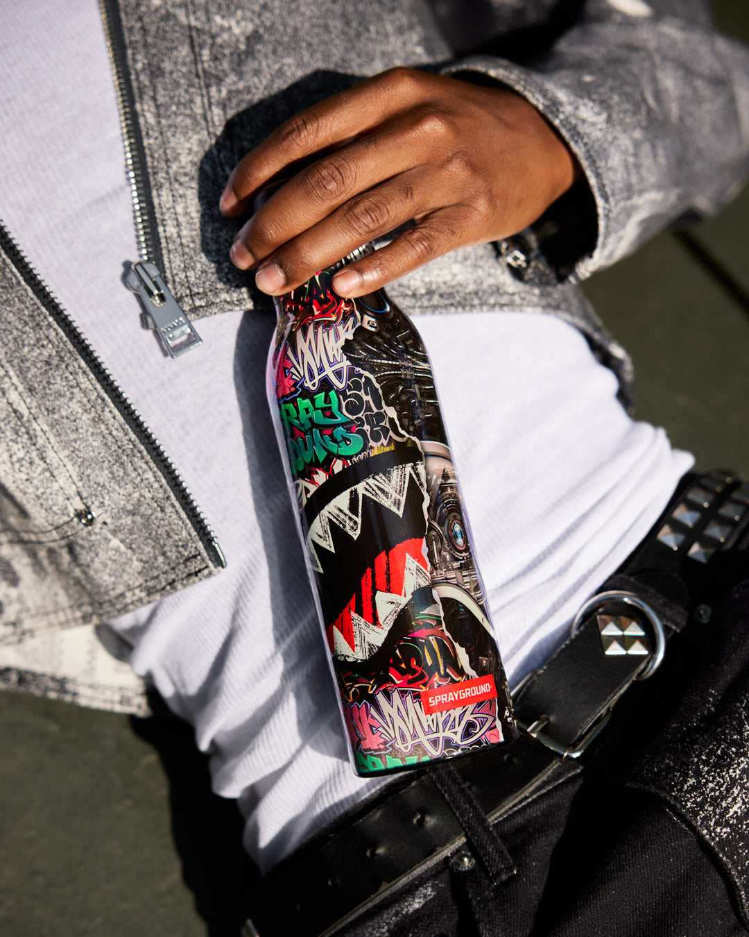 SPRAYGROUND® WATER BOTTLE GRAFFITI REVEAL WATER BOTTLE