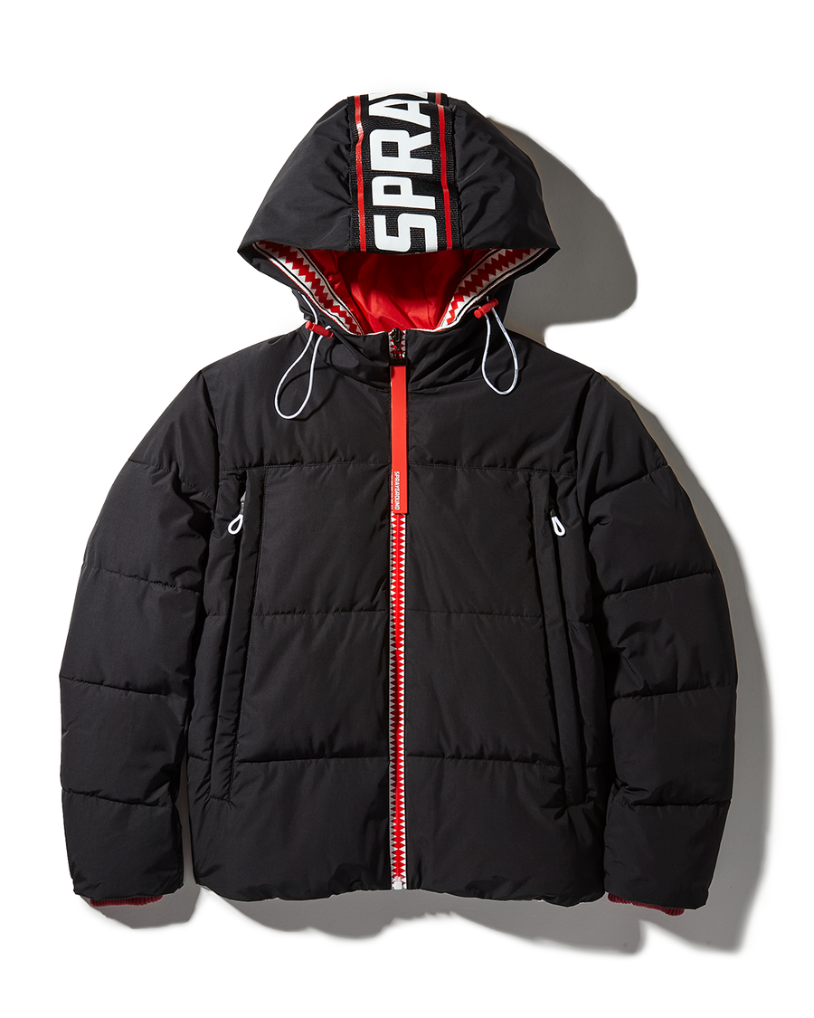 SPRAYGROUND® APPAREL PATCH GRAFFITI PUFFER JACKET