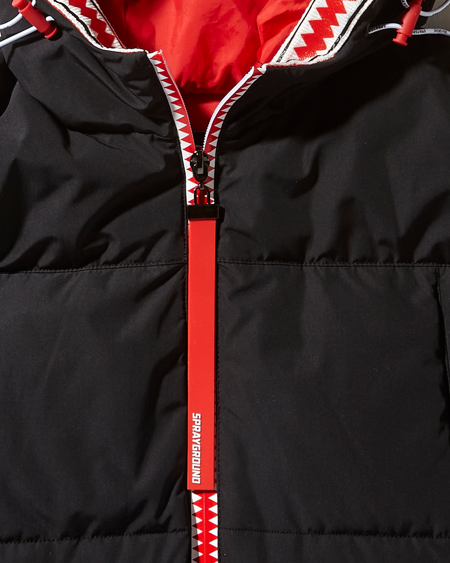 SPRAYGROUND® APPAREL PATCH GRAFFITI PUFFER JACKET