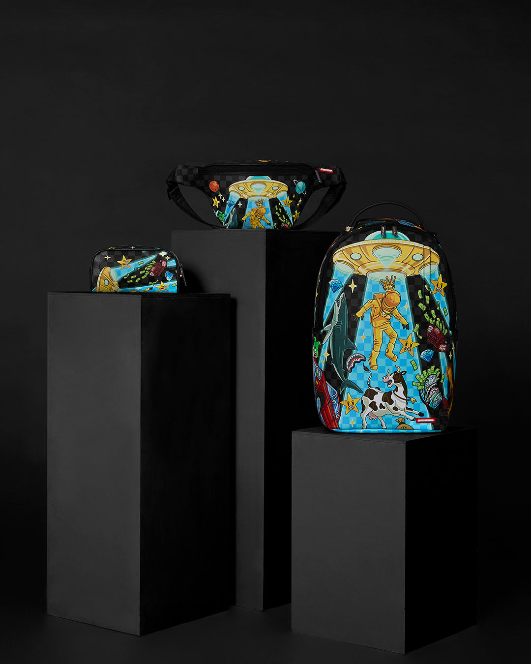 SPRAYGROUND® Custom Bundle SPACED WARPED RMX BUNDLE (3 PCS)