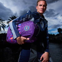 SPRAYGROUND® BACKPACK AI QUILTED IRIDESCENT BACKPACK