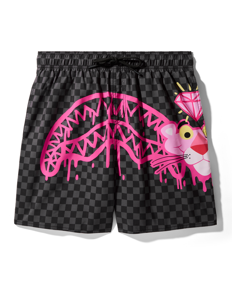 PINK PANTHER DIAMOND SHARK SWIM SHORTS – SPRAYGROUND®