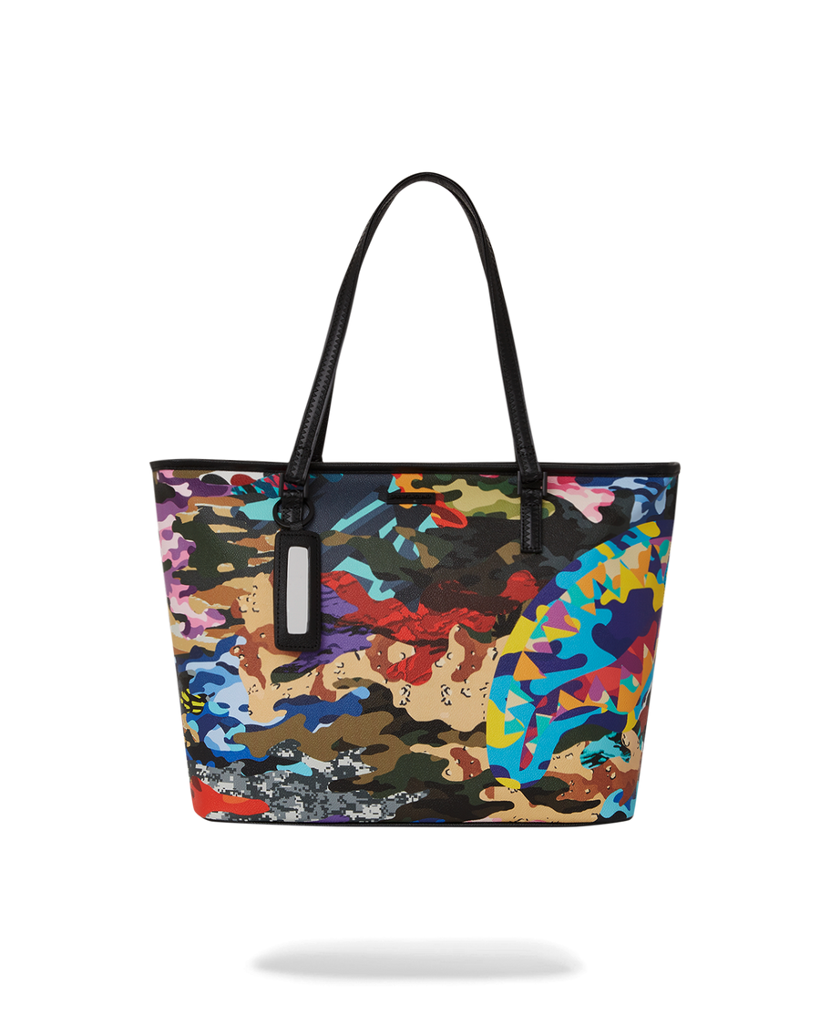 SPRAYGROUND® TOTE SLICED AND DICED CAMO TOTE