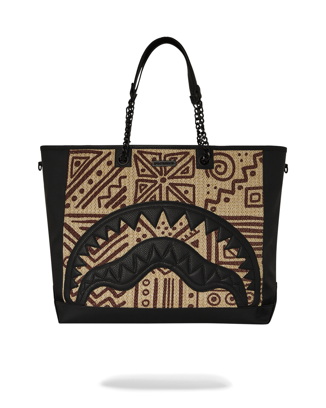 SPRAYGROUND® TOTE A.I. PALM MIRAGE SHARK LUXE BEACH TOTE