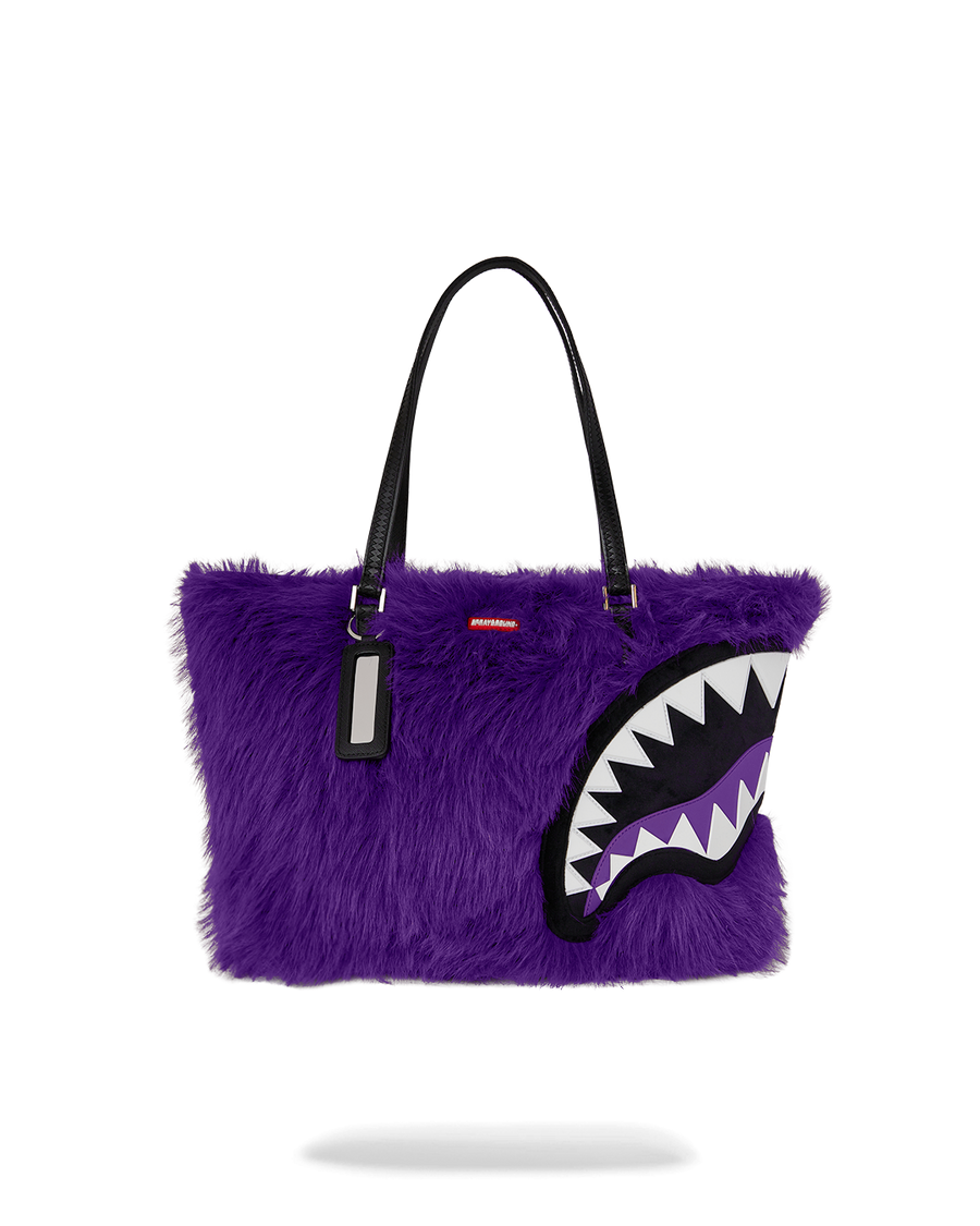 FURZILLA SHARK (PURP) TOTE – SPRAYGROUND®
