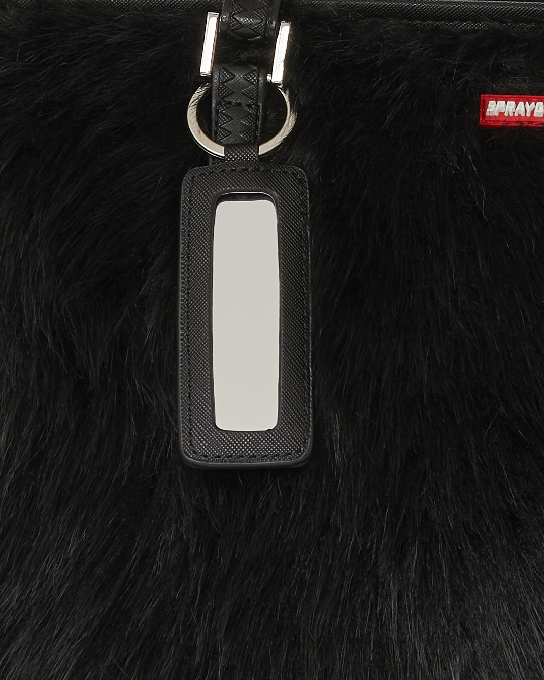 SPRAYGROUND® TOTE FUR CRAY BLACK TOTE