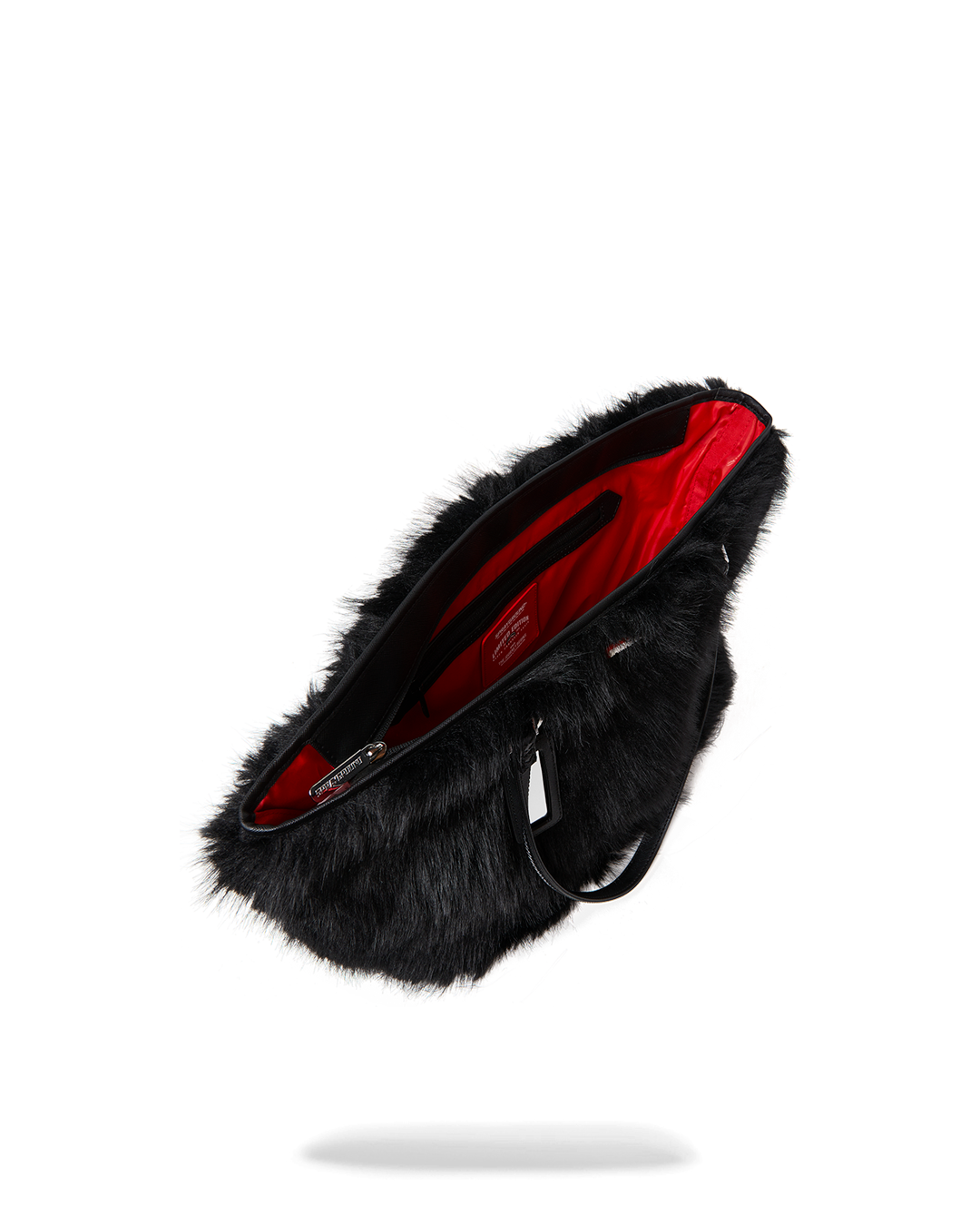 SPRAYGROUND® TOTE FUR CRAY BLACK TOTE