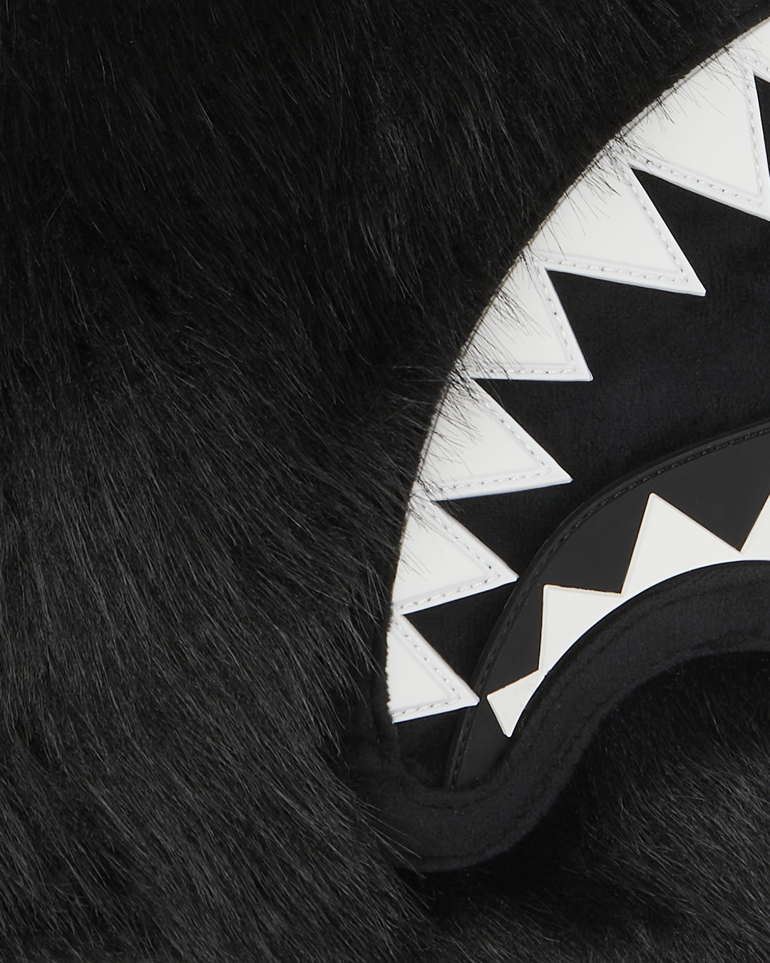 SPRAYGROUND® TOTE FUR CRAY BLACK TOTE