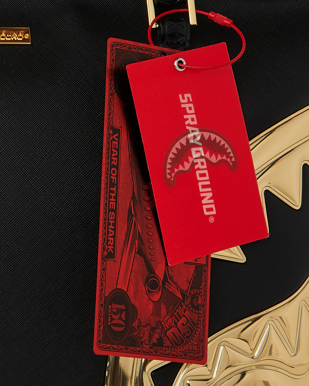 SPRAYGROUND® TOTE GOLD AND DANGEROUS TOTE