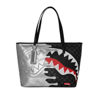 SPRAYGROUND® TOTE SILVER SIDE DRIP TOTE