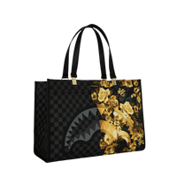 SPRAYGROUND® TOTE GOLD FLORAL REMIX TORTUGA TOTE