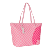 SPRAYGROUND® TOTE PINK SHARKS IN PARIS PATCH TOTE